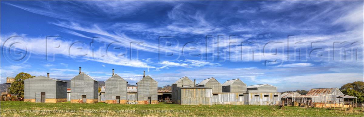 Peter Bellingham Photography Tobacco Kilns - Myrtleford - VIC H (PBH4 00 13613)
